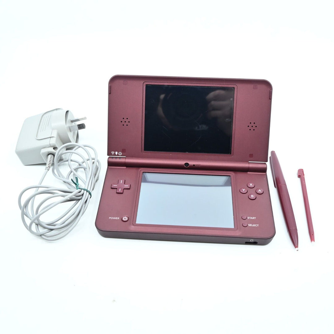 Burgundy - Nintendo DSi XL Boxed Console - PAL - FREE POST!