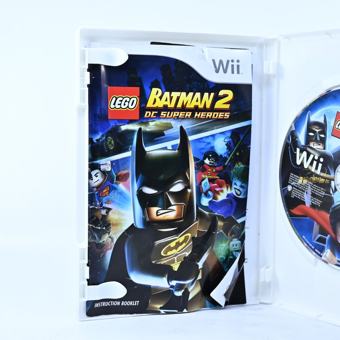 LEGO Batman 2: DC Super Heroes - Nintendo Wii Game + Manual - PAL - MINT DISC!