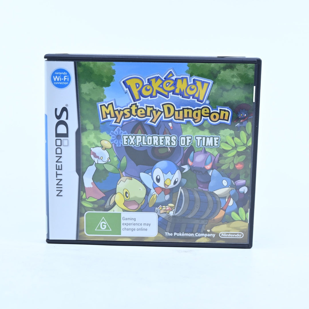 Pokemon Mystery Dungeon: Explorers of Time - Nintendo DS Game + Manual