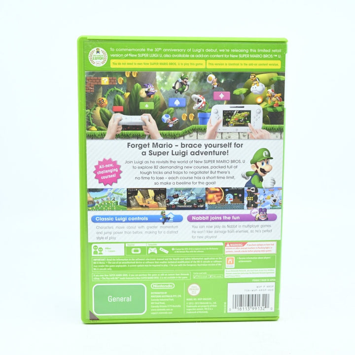 New Super Luigi U - Nintendo Wii U Game - PAL - FREE POST!