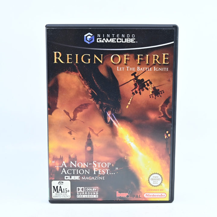 Reign of Fire - Nintendo Gamecube Game + Manual - PAL - FREE POST!