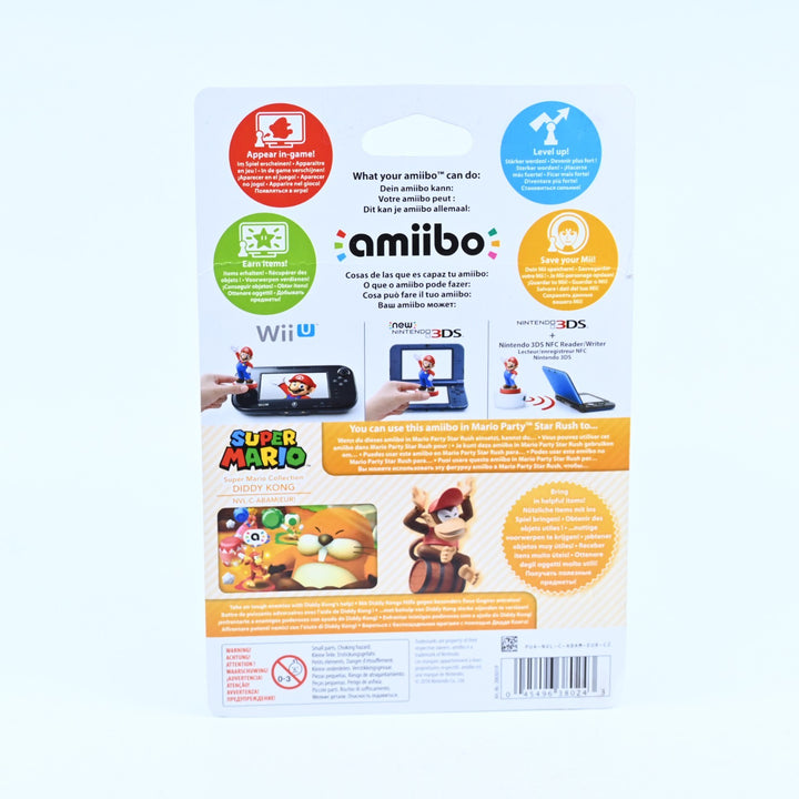 SEALED! - Diddy Kong Amiibo - Super Mario - Nintendo - Toy