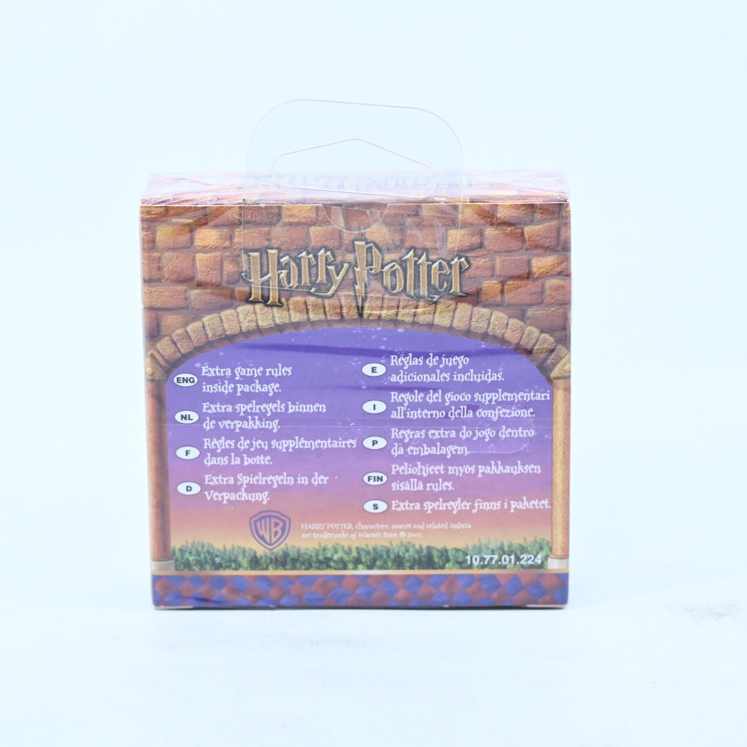 SEALED! Harry Potter Round Playing Cards - With Special Glitter Card - Toy