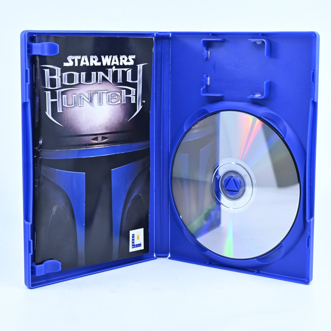 Star Wars Bounty Hunter - Sony Playstation 2 / PS2 Game + Manual - PAL