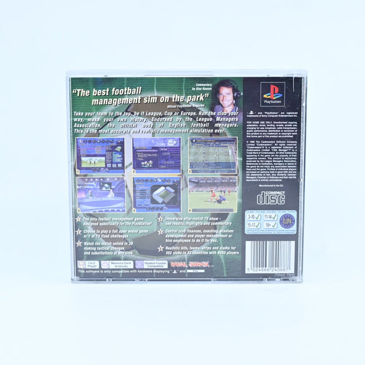 LMA Manager - Sony Playstation 1 / PS1 Game + Manual - PAL - MINT DISC!