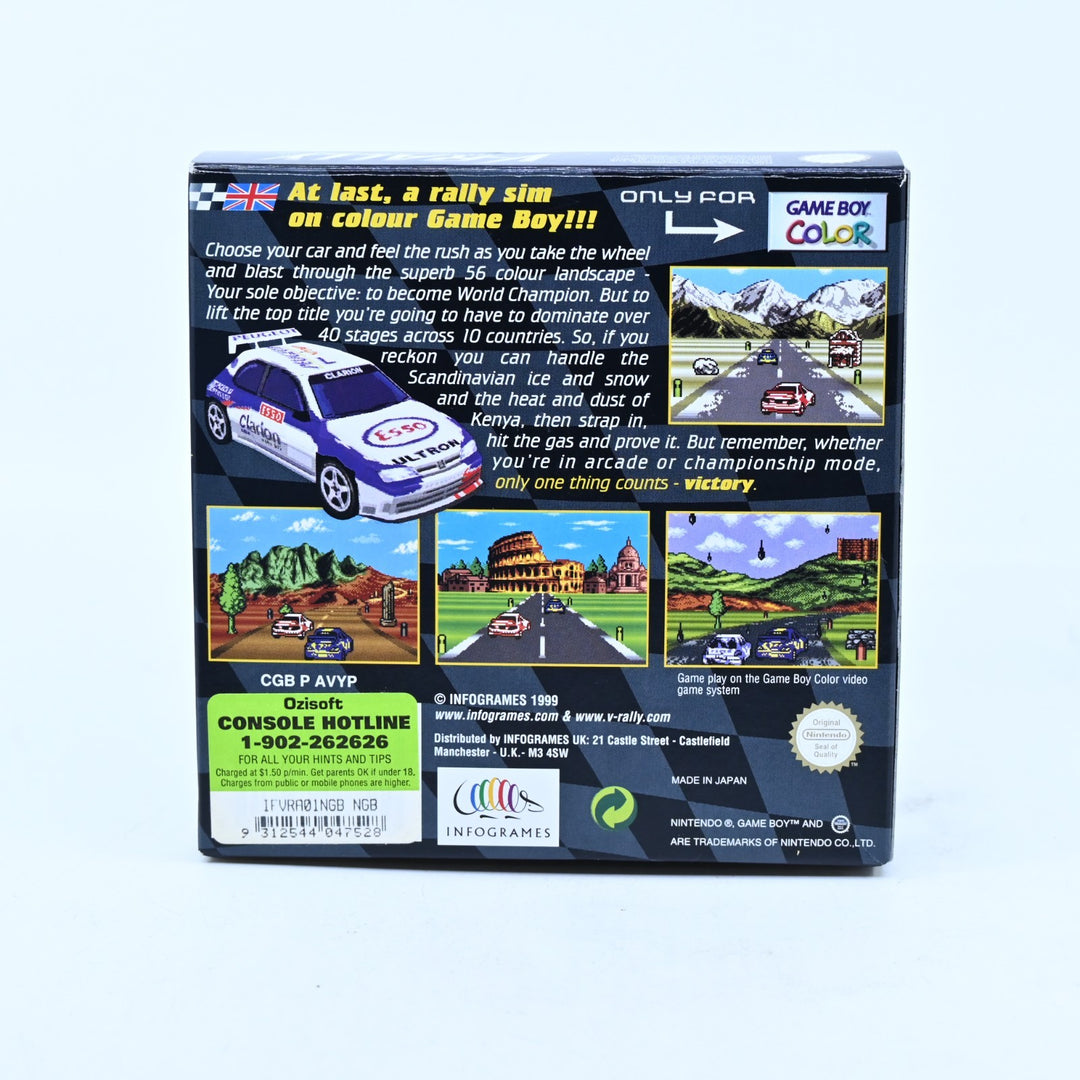 V-Rally Championship Edition - Nintendo Gameboy Color Boxed Game - No Manual