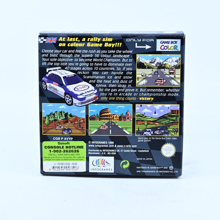 V-Rally Championship Edition - Nintendo Gameboy Color Boxed Game - No Manual
