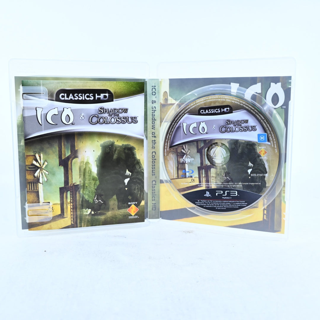 Ico & Shadow of the Colossus Collection - Sony Playstation 3 / PS3 Game + Manual
