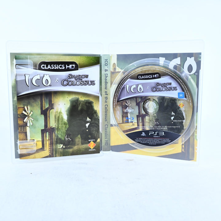 Ico & Shadow of the Colossus Collection - Sony Playstation 3 / PS3 Game + Manual