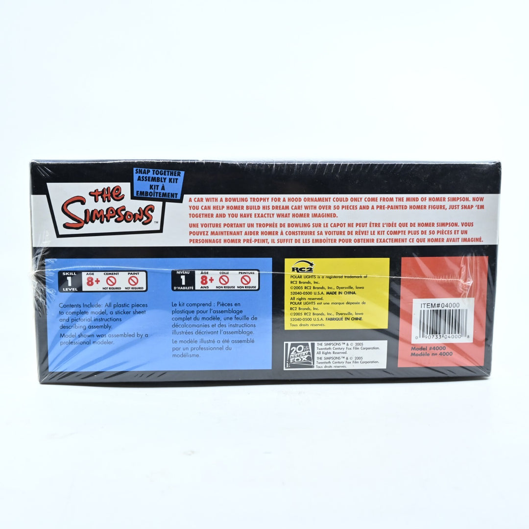 SEALED! The Homer - The Simpsons - Polar Lights - Toy