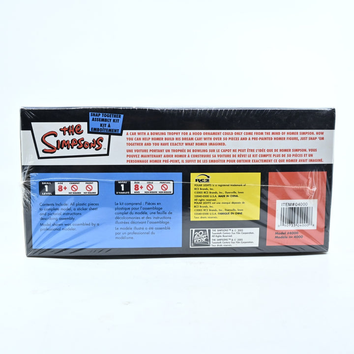 SEALED! The Homer - The Simpsons - Polar Lights - Toy