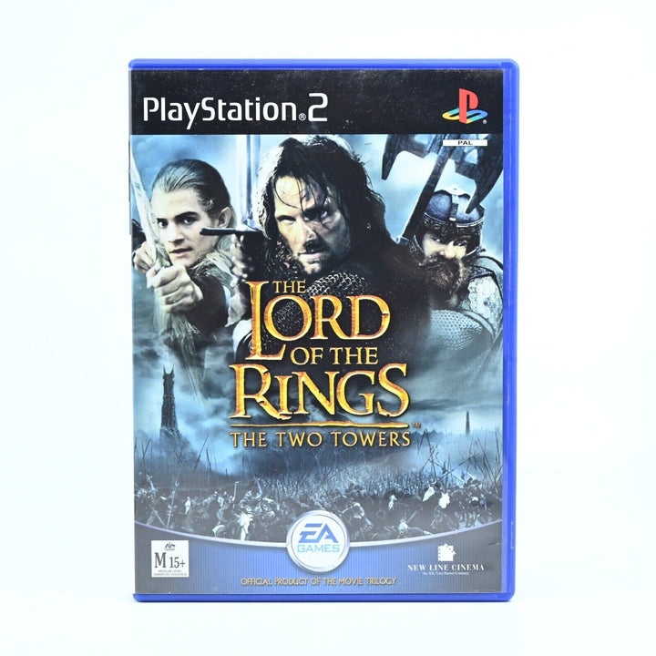 The Lord of the Rings: The Two Towers - Sony Playstation 2 / PS2 Game + Manual