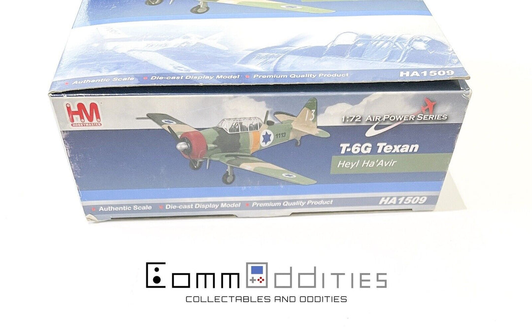 Hobbymaster - HA1509 1:72 Scale - T-6G Texan Heyl Ha'Avir Plane