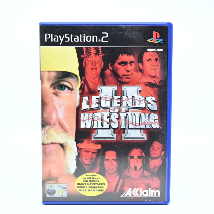 Legends Of Wrestling II - Sony Playstation 2 / PS2 Game + Manual - MINT DISC!