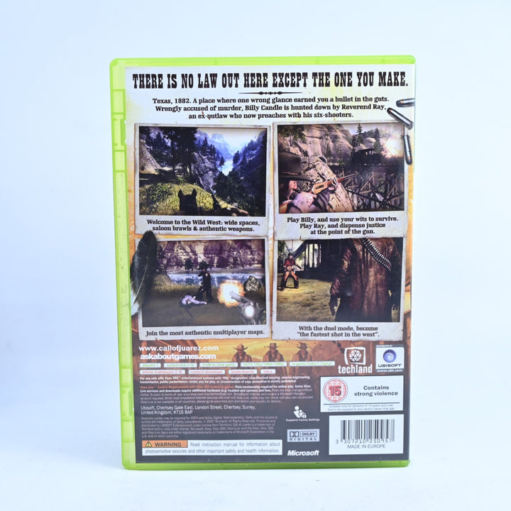 Call of Juarez - Xbox 360 Game + Manual - PAL - MINT DISC!