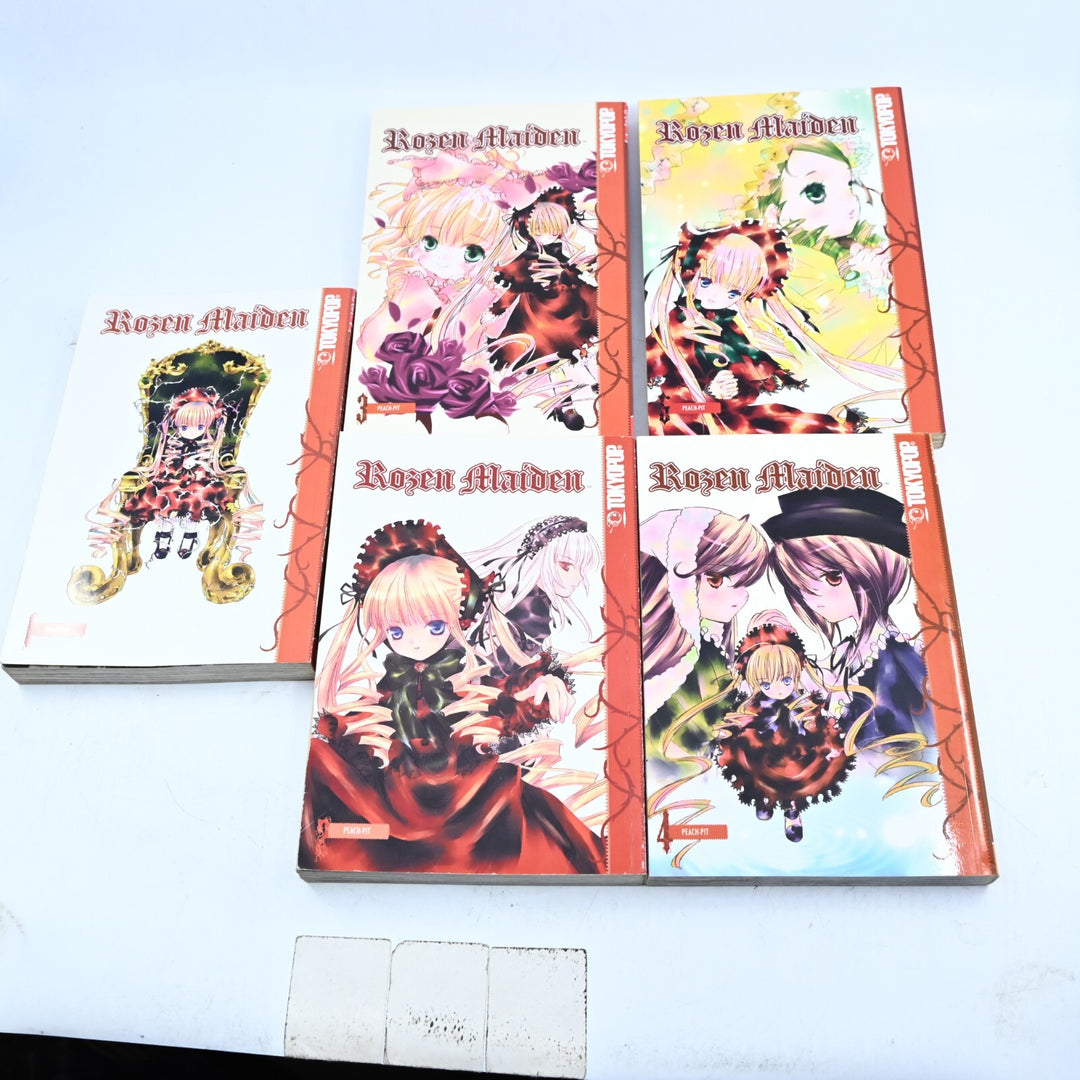 Rosen Maiden Volumes 1-5 - Tokyo Pop - Peach-Pit - Manga