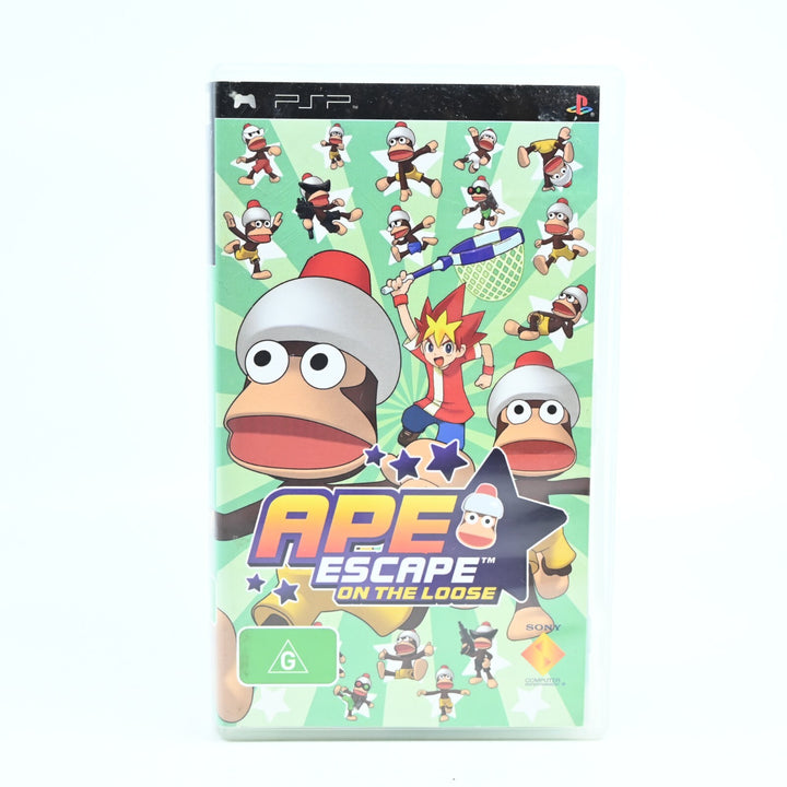 Ape Escape On the Loose - Sony PSP Game + Manual - FREE POST!
