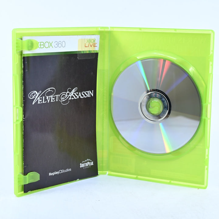 Velvet Assassin - Xbox 360 Game + Manual - PAL - MINT DISC!