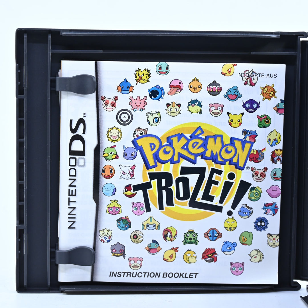 Pokemon Trozei - Nintendo DS Game - PAL + Manual - FREE POST!