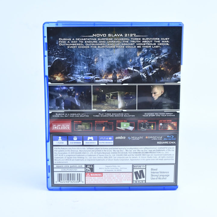 Left Alive - Day One Edition - Sony Playstation 4 / PS4 Game - FREE POST