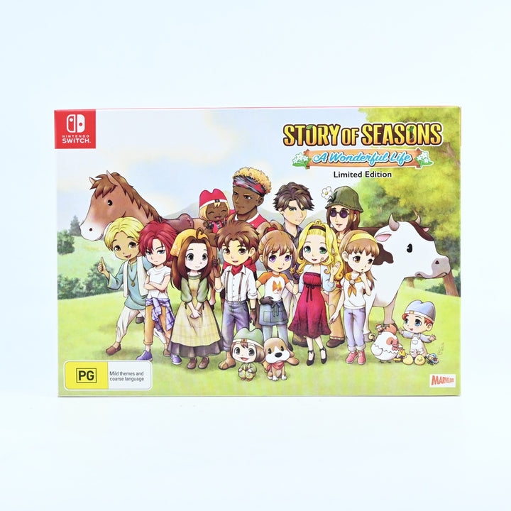 Story of Seasons: A Wonderful Life - Nintendo Switch Game - FREE POST!