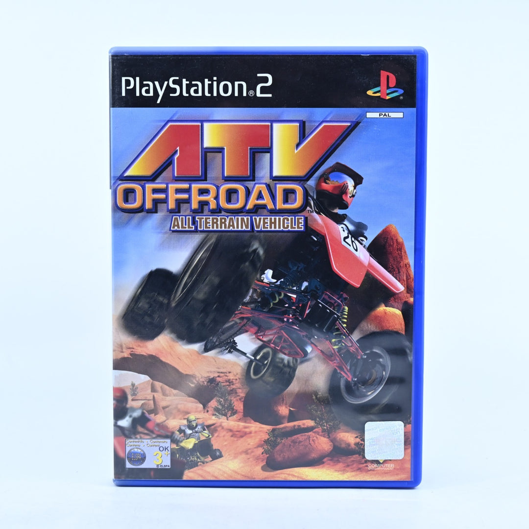ATV Offroad - Sony Playstation 2 / PS2 Game + Manual - PAL - MINT DISC!