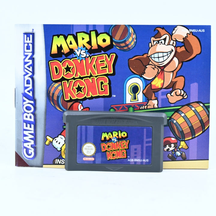 Mario Vs. Donkey Kong - Nintendo Gameboy Advance / GBA Boxed Game - PAL