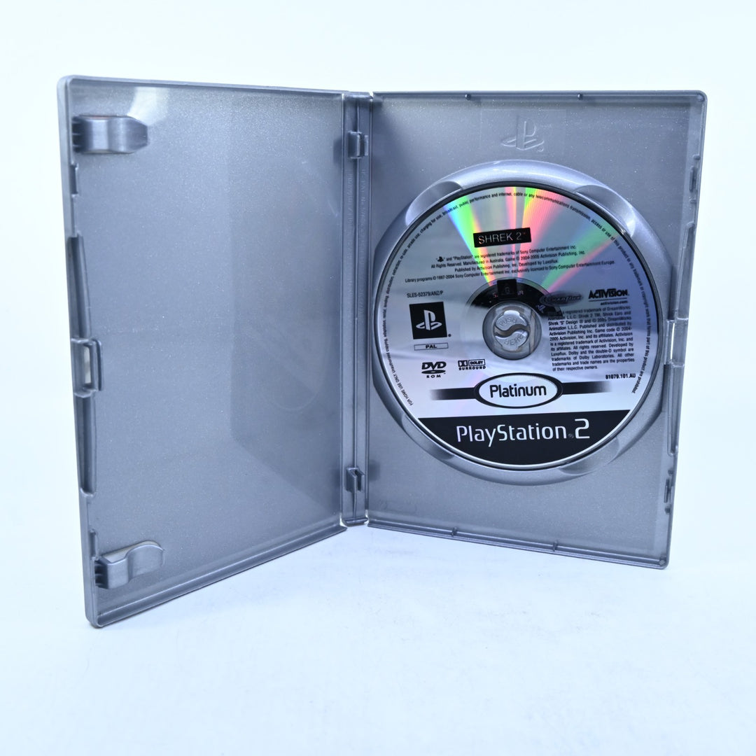 Shrek 2 - Sony Playstation 2 / PS2 Game + Manual - PAL - MINT DISC!