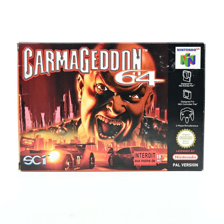 Carmageddon 64 - N64 / Nintendo 64 Boxed Game - PAL - FREE POST!