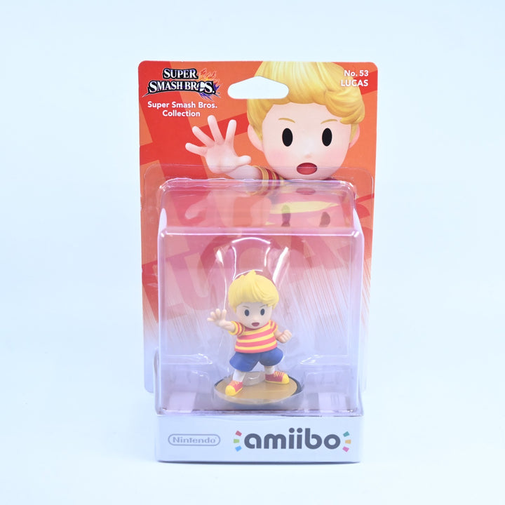 SEALED! Lucas Amiibo No. 53 - Super Smash Bros. Collection - Toy