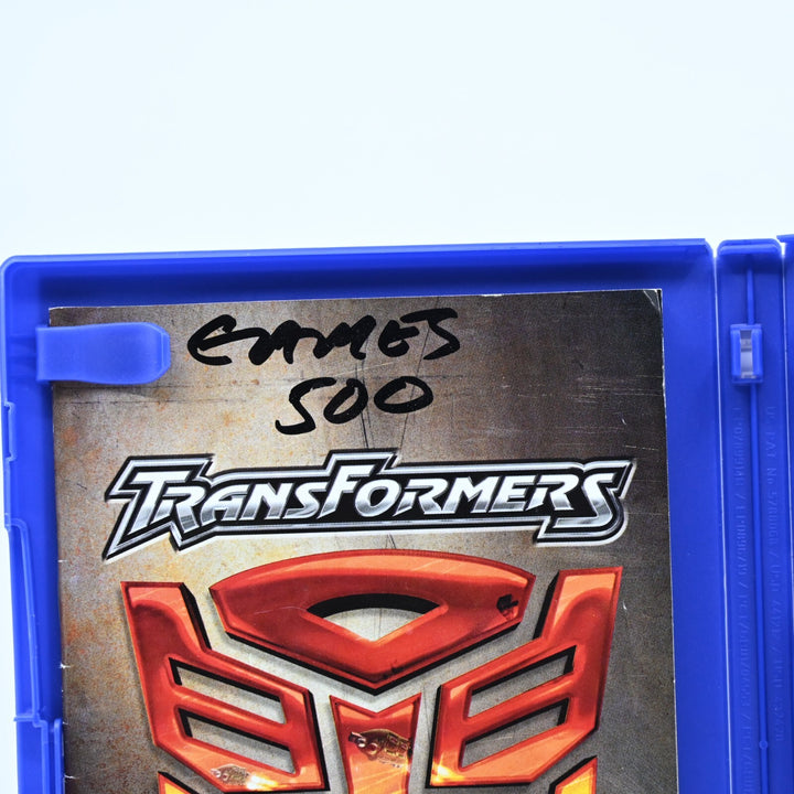 Transformers - Sony Playstation 2 / PS2 Game + Manual - PAL