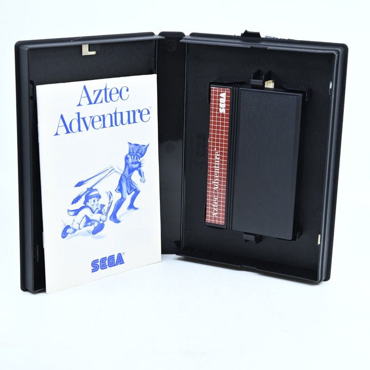 Aztec Adventure - Sega Master System Game + Manual - PAL - FREE POST!