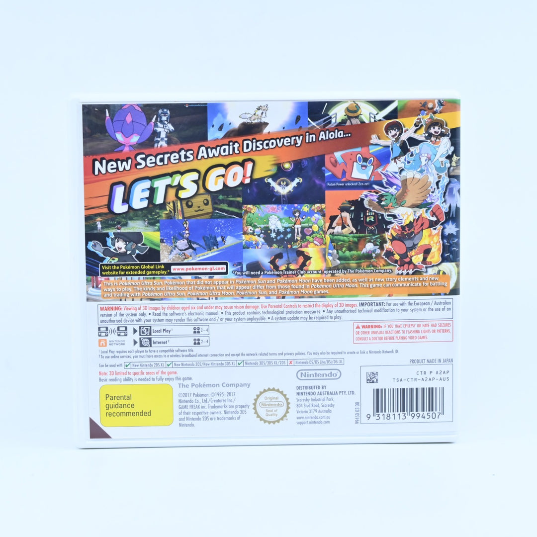 Pokemon Ultra Sun - Nintendo 3DS Game - PAL - FREE POST