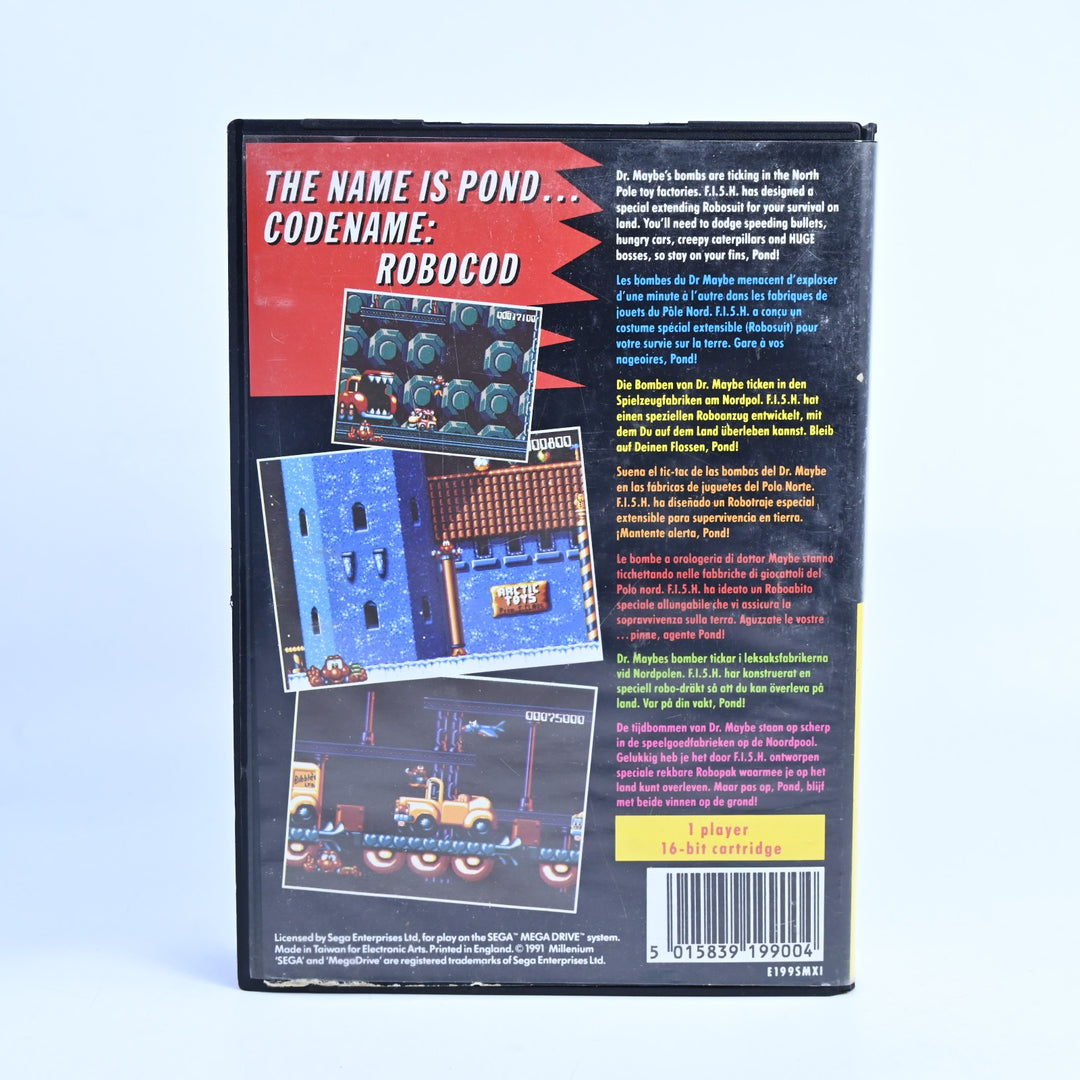 James Pond II Codename: Robocod - Sega Mega Drive Game - No Manual - PAL