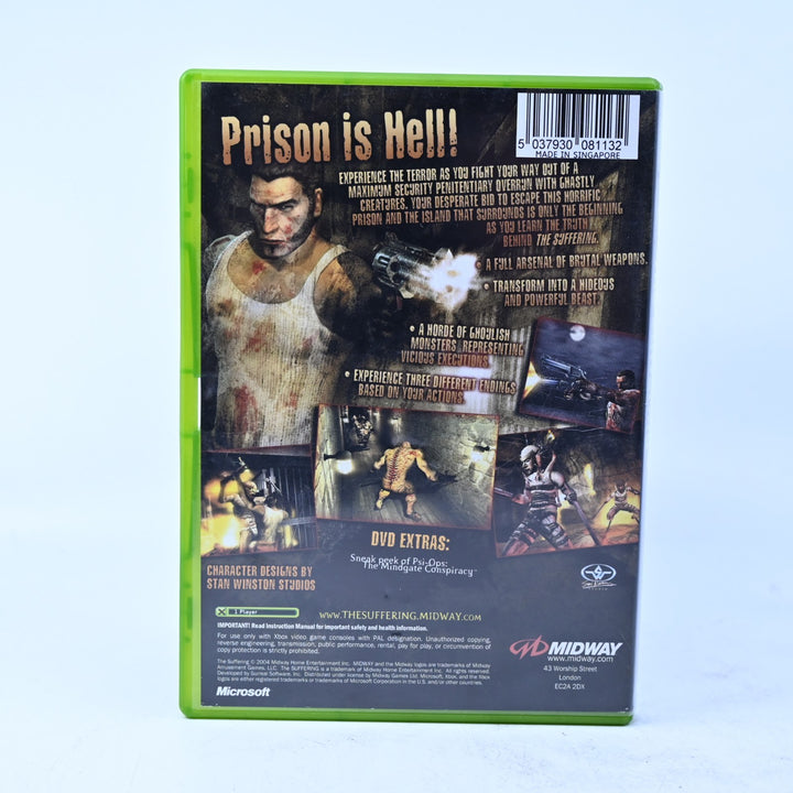 The Suffering - Original Xbox Game + Manual - PAL - MINT DISC!