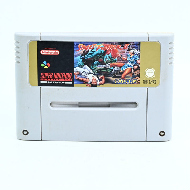 Street Fighter II - Super Nintendo / SNES Game - PAL - FREE POST!