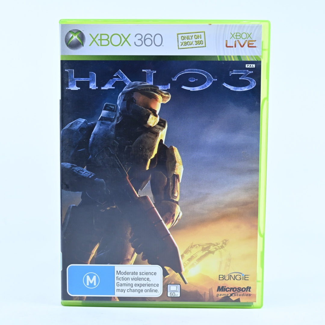 Halo 3 - Xbox 360 Game + Manual - PAL - MINT DISC!