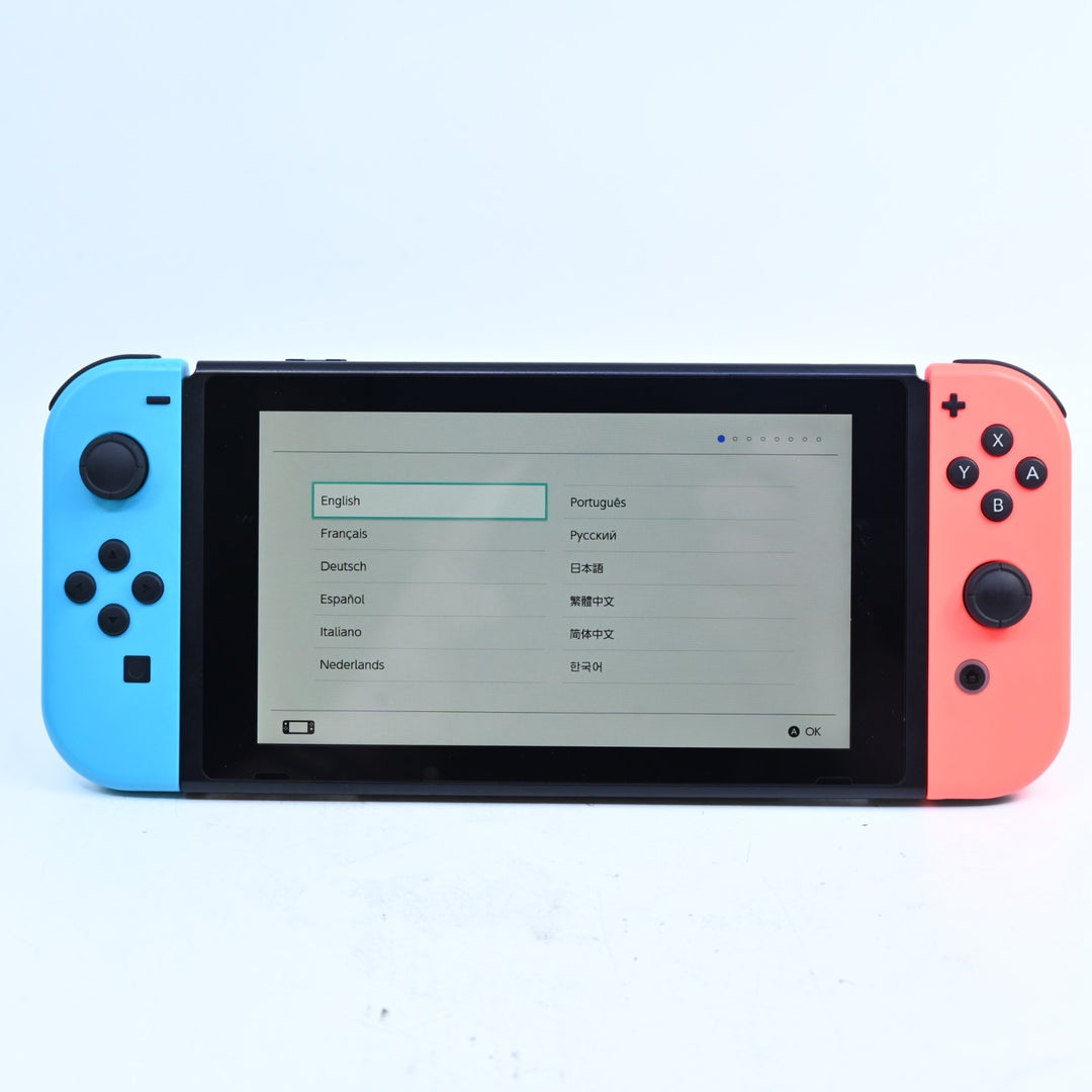 Blue / Red  Nintendo Switch  - Nintendo Switch Boxed Console - PAL