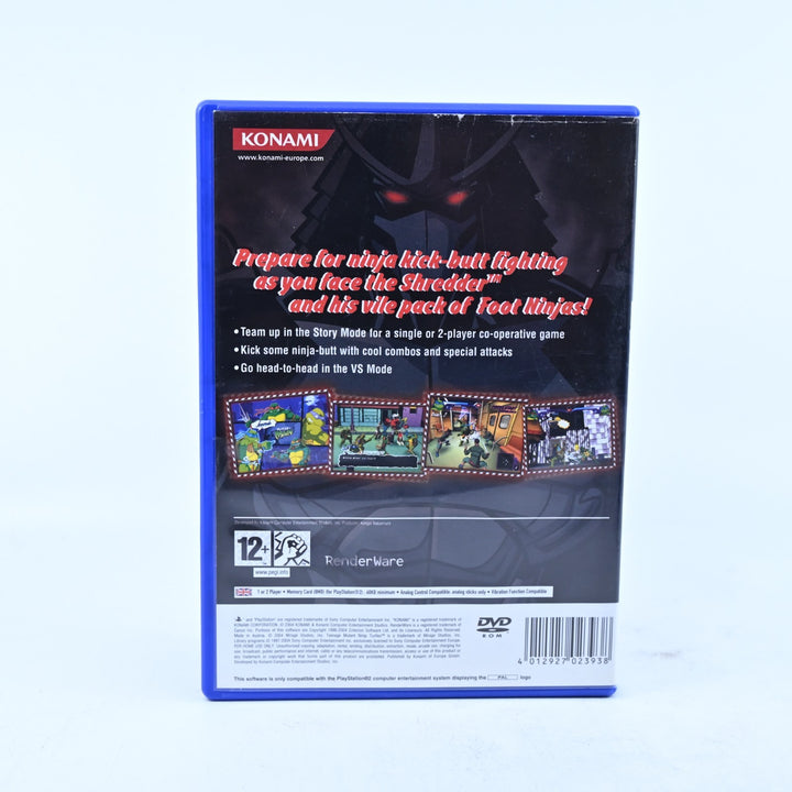 Teenage Mutant Ninja Turtles - Sony Playstation 2 / PS2 Game + Manual - PAL