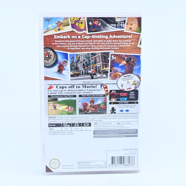 Super Mario Odyssey - Nintendo Switch Game - FREE POST!