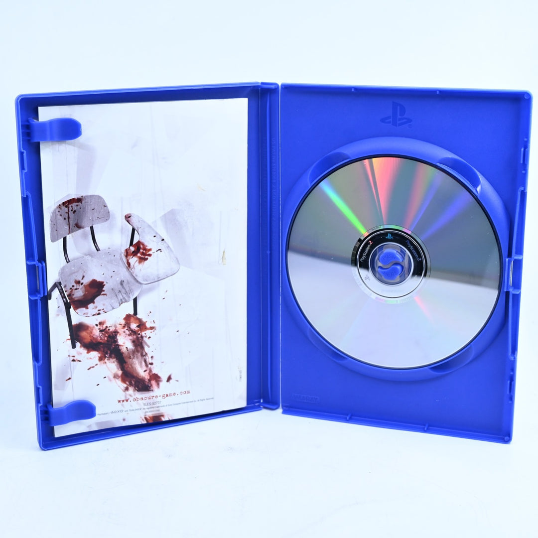 Obscure - Sony Playstation 2 / PS2 Game + Manual - PAL - MINT DISC!