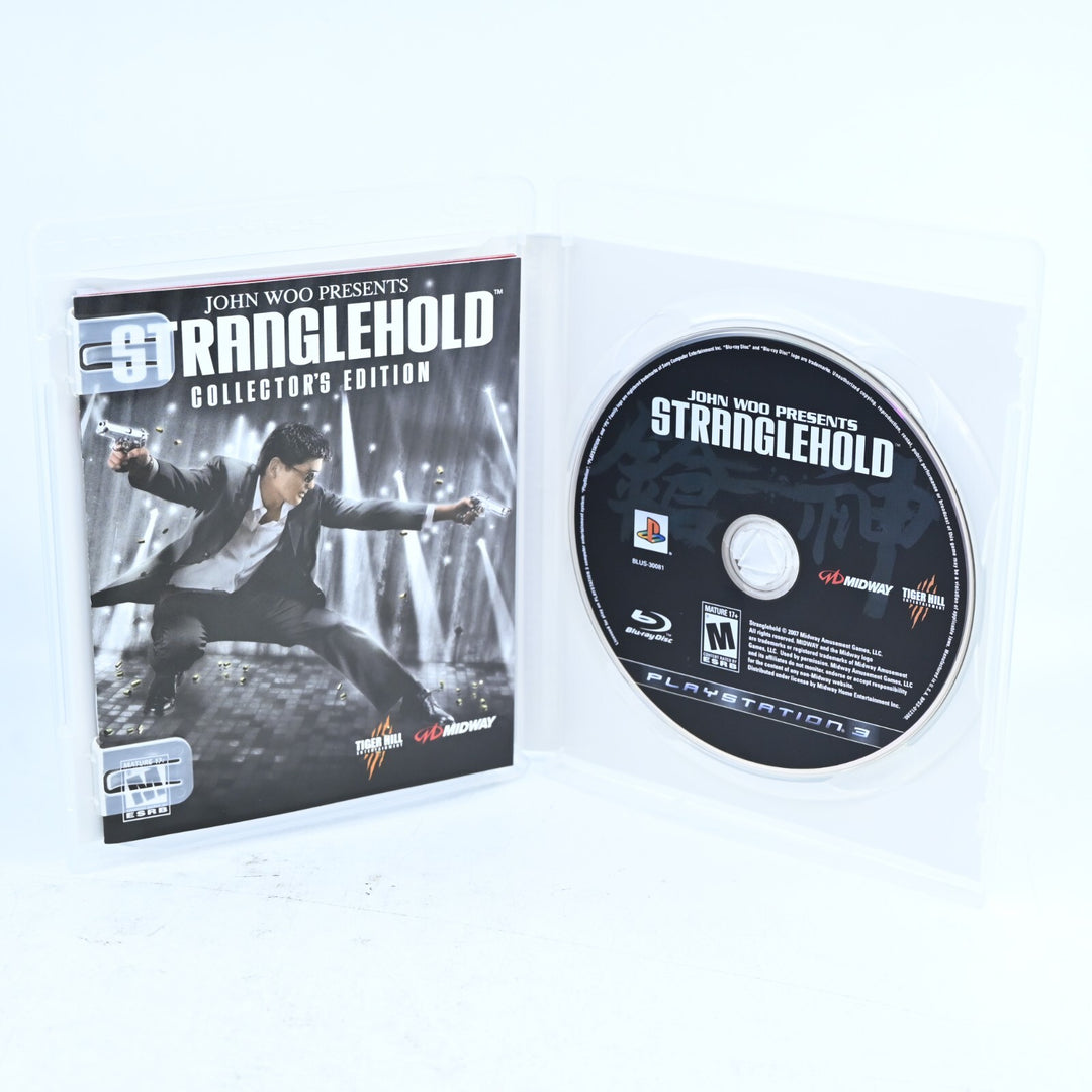 John Woo Presents: Stranglehold - Collectors Edition - PS3 Game + Manual