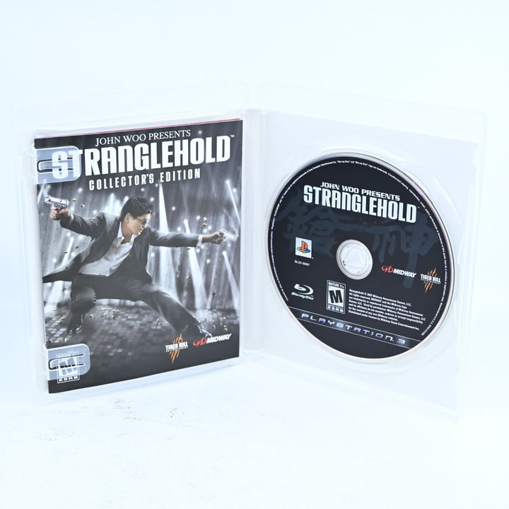 John Woo Presents: Stranglehold - Collectors Edition - PS3 Game + Manual