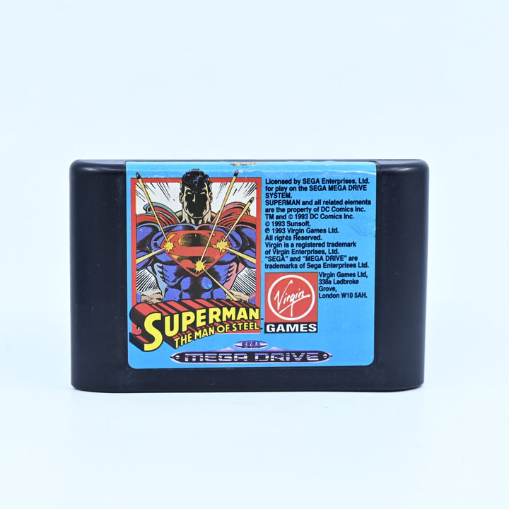 Superman: The Man of Steel - Sega Mega Drive Game - Cartridge Only - PAL