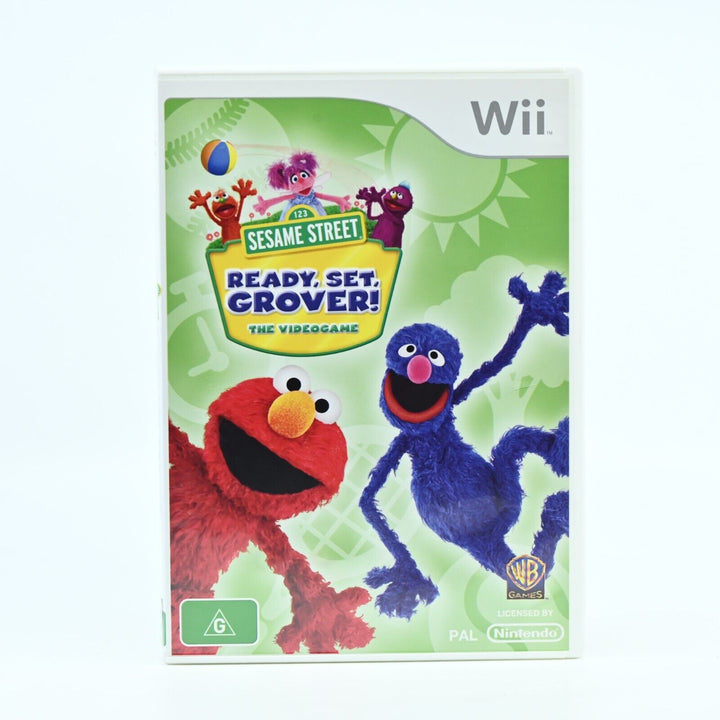 Ready, Set, Grover!: The Video Game - Nintendo Wii Game - No Manual - MINT DISC!