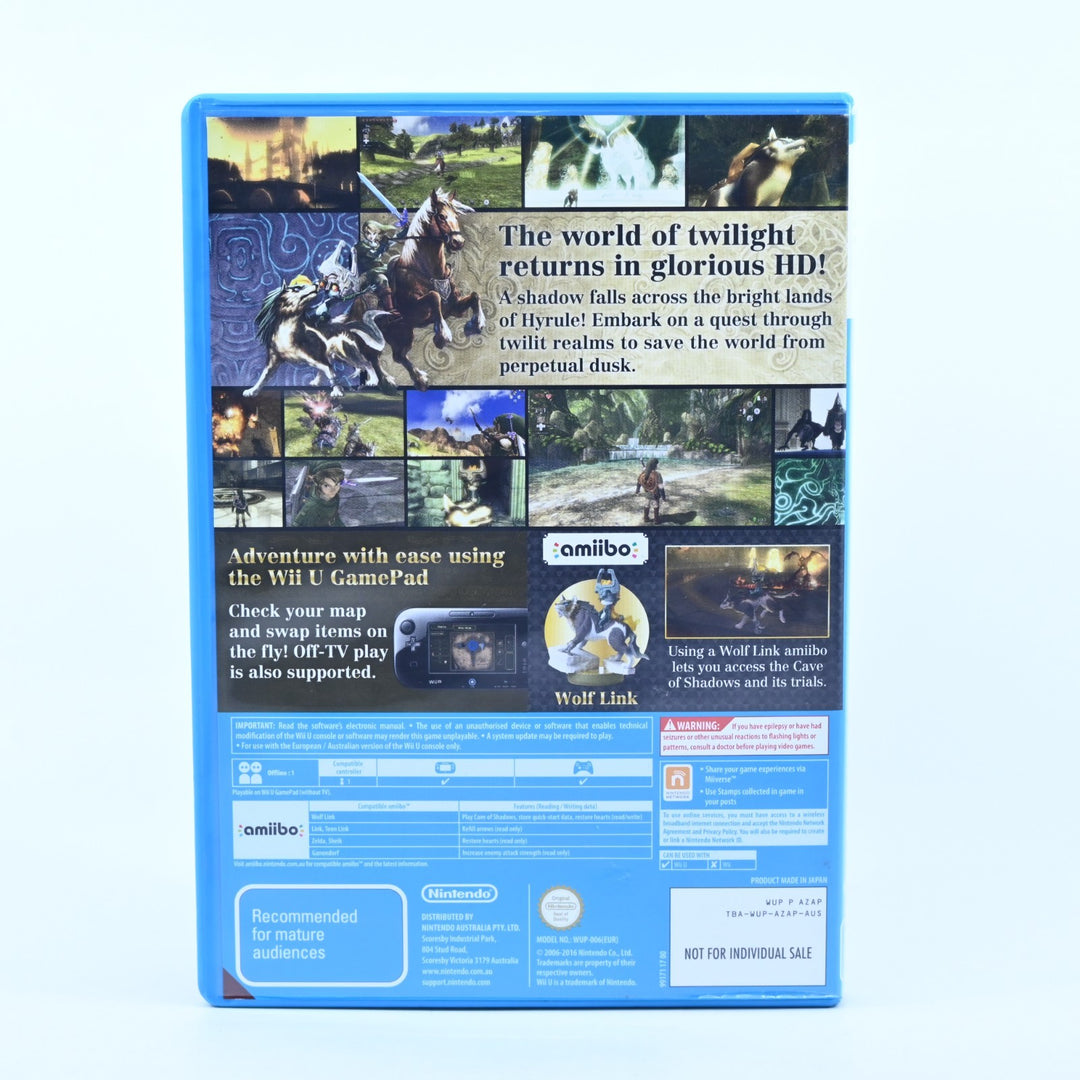 The Legend of Zelda: Twilight Princess HD + Sound Selection CD - Nintendo Wii U