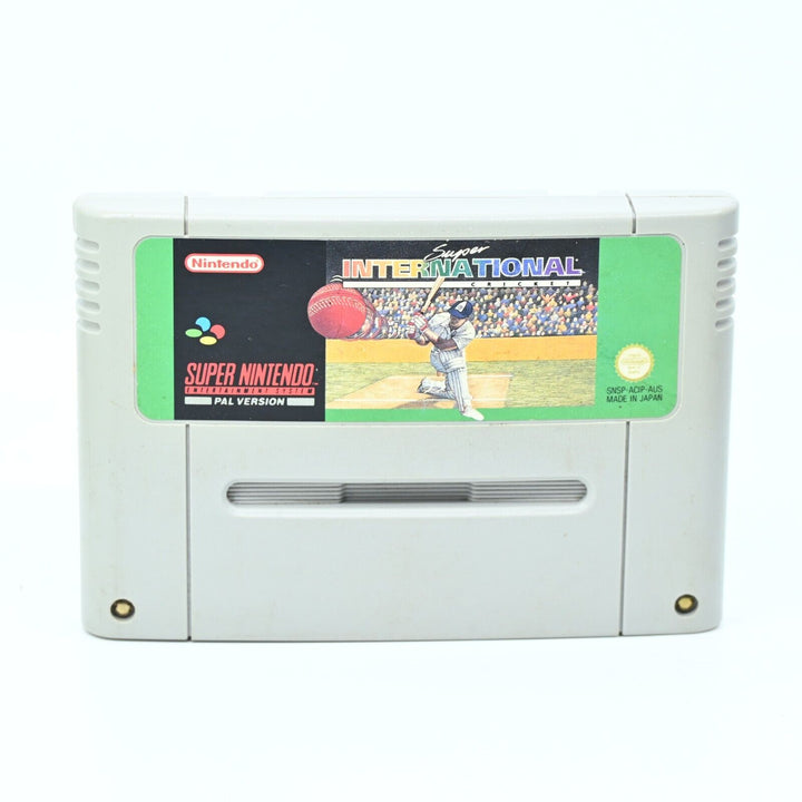 Super International Cricket - Super Nintendo / SNES Game - PAL - FREE POST!