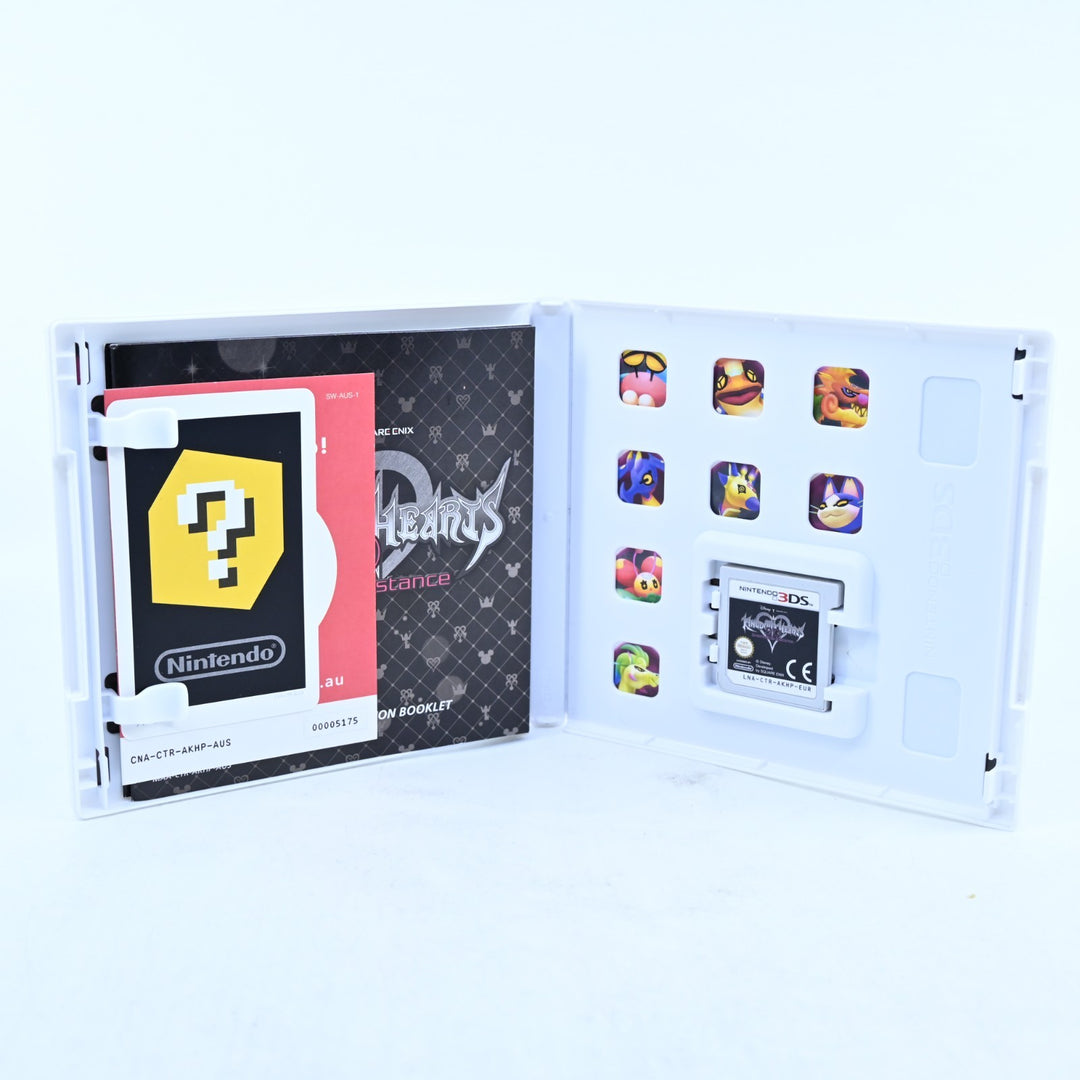 Kingdom Hearts 3D Dream Drop Distance - Nintendo 3DS Game + Manual + AR Cards