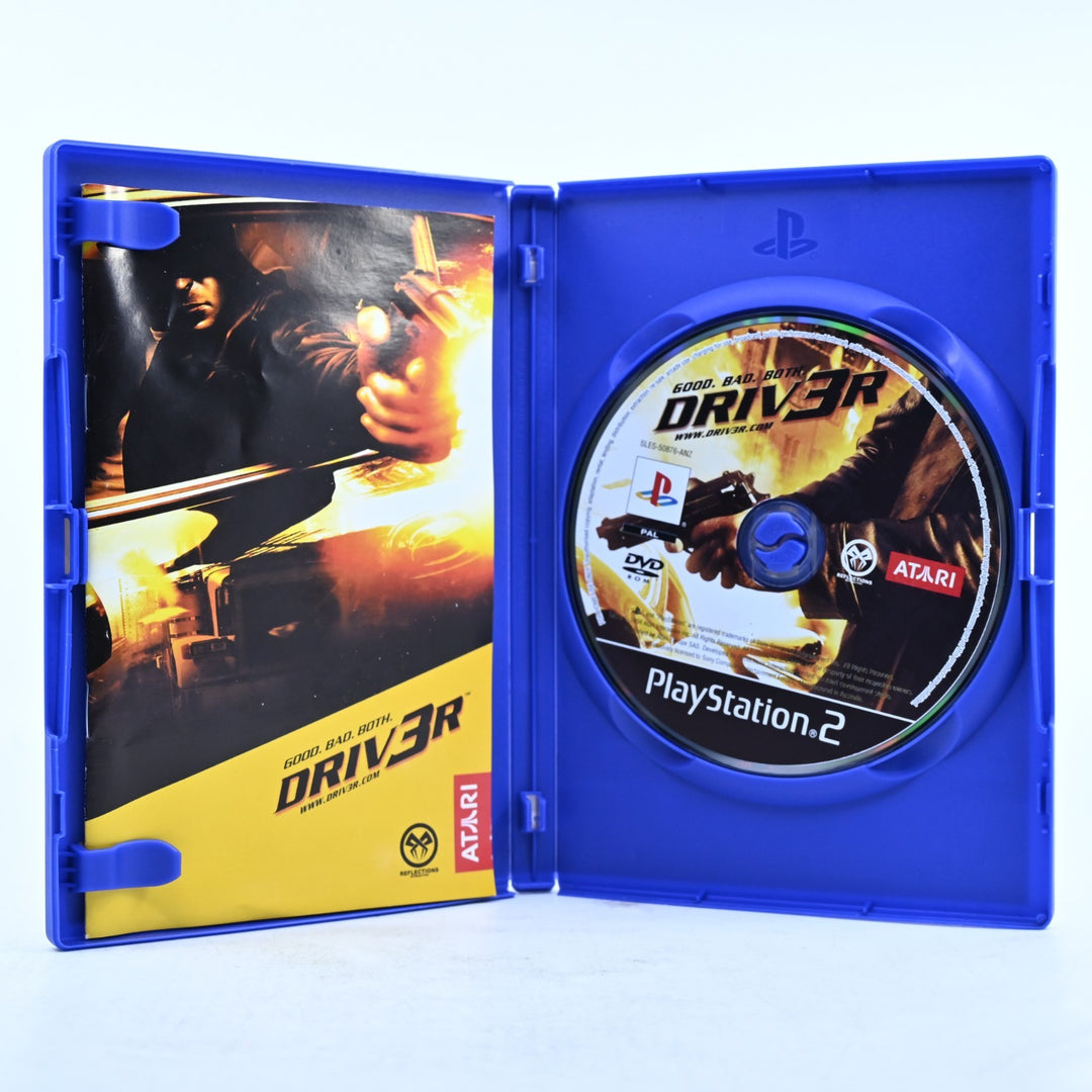 Driv3r - Sony Playstation 2 / PS2 Game + Manual - PAL - MINT DISC!