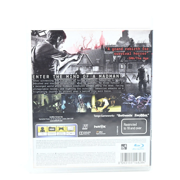 The Evil Within - Sony Playstation 3 / PS3 Game - Manual - FREE POST!